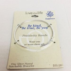 "Be kind be true be you" - Positivity Bracelet